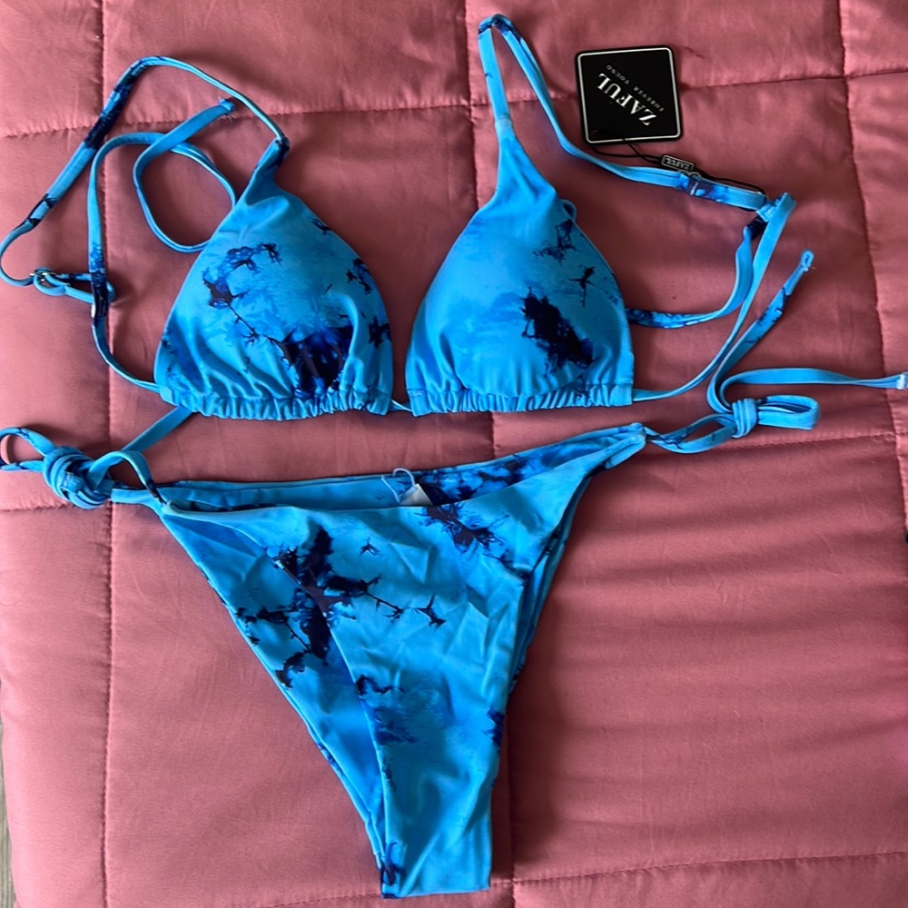 Zaful New Blue Bikini